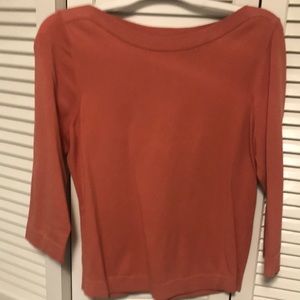 Dark peach sweater